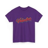 Volunteer Volunteerism Community Service T-Shirt - Purple