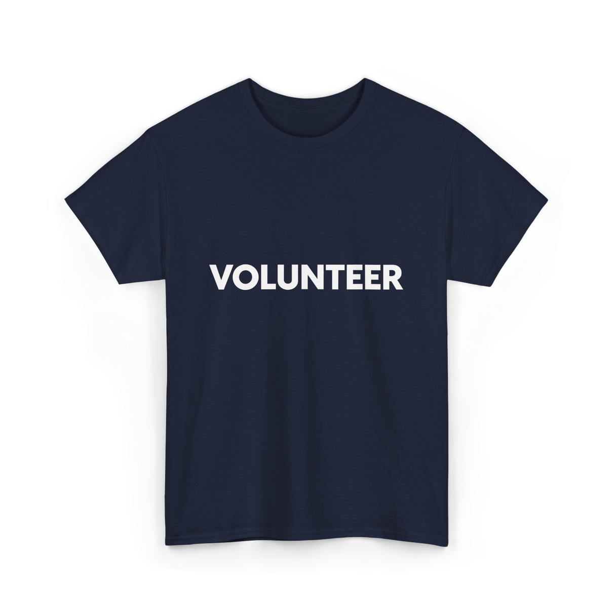 Volunteer Volunteerism Helping Community T-Shirt - Navy