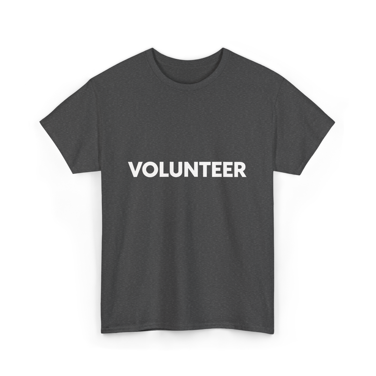 Volunteer Volunteerism Helping Community T-Shirt - Dark Heather