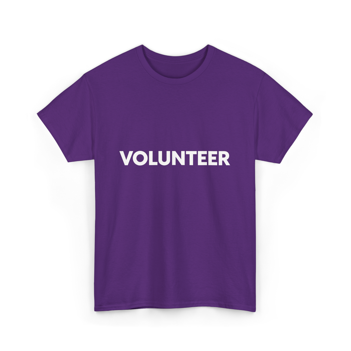 Volunteer Volunteerism Helping Community T-Shirt - Purple