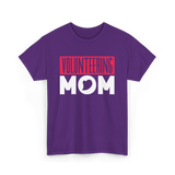 Volunteering Mom Volunteer Mom T-Shirt - Purple