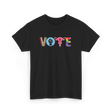 Vote Books Fist Ovaries T-Shirt - Black