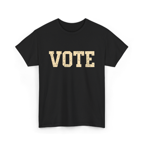 Vote Civic Action Election 2024 T-Shirt - Black