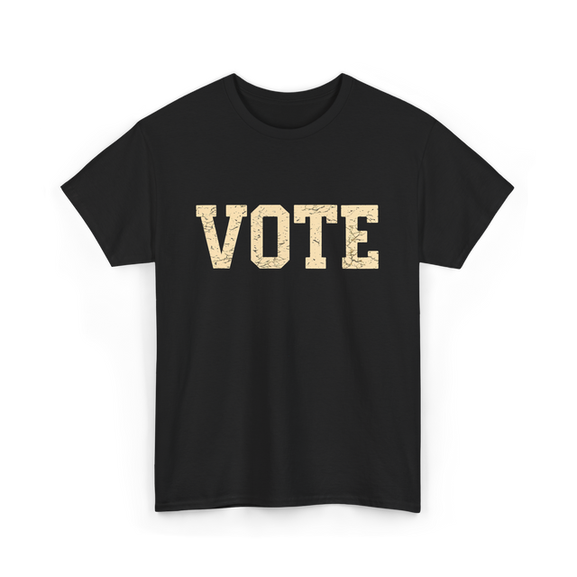 Vote Civic Action Election 2024 T-Shirt - Black