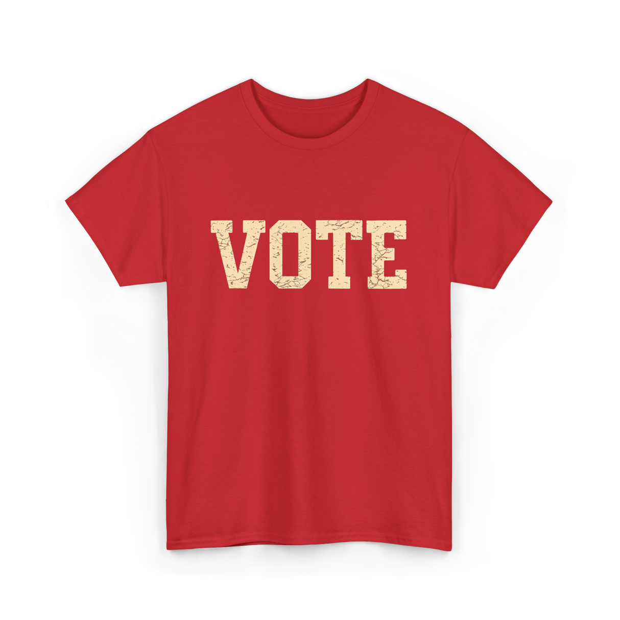 Vote Civic Action Election 2024 T-Shirt - Red