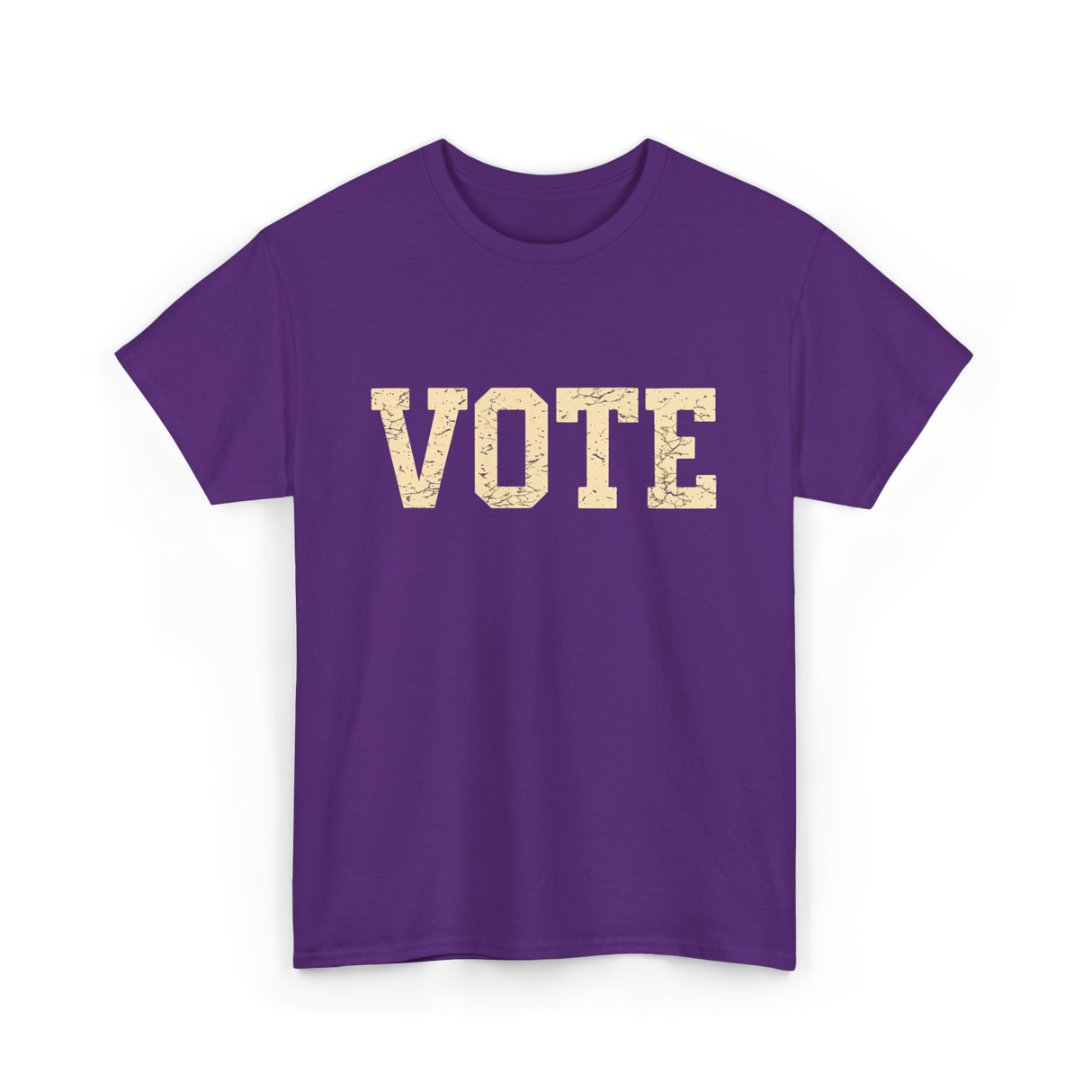 Vote Civic Action Election 2024 T-Shirt - Purple