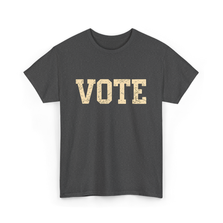 Vote Civic Action Election 2024 T-Shirt - Dark Heather