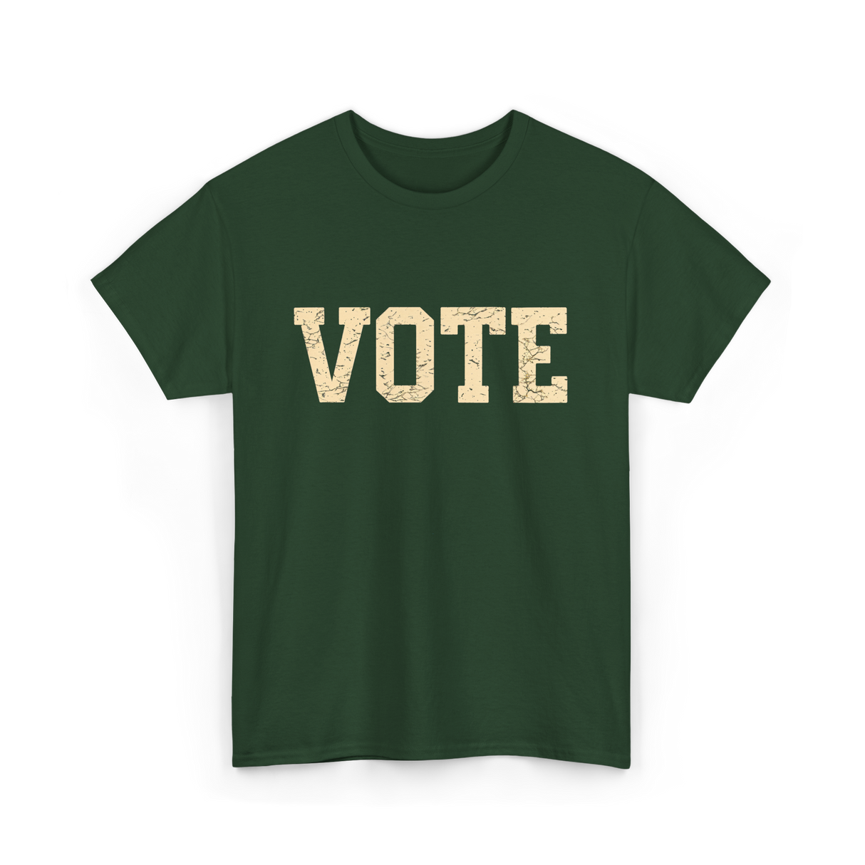 Vote Civic Action Election 2024 T-Shirt - Forest Green