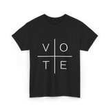 Vote Civic Engagement T-Shirt - Black