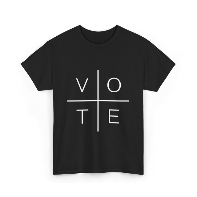 Vote Civic Engagement T-Shirt - Black