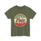 Vote Election Rights Voter T-Shirt - Military Green