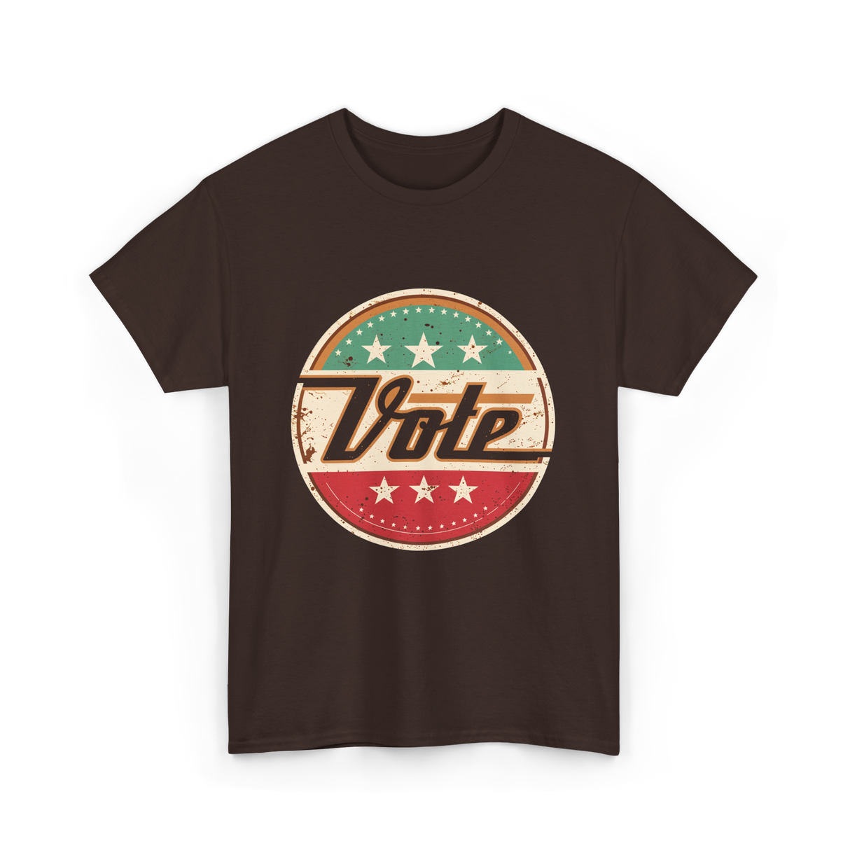 Vote Election Rights Voter T-Shirt - Dark Chocolate