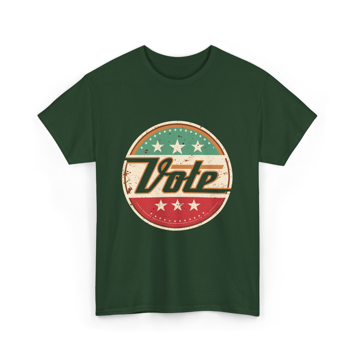 Vote Election Rights Voter T-Shirt - Forest Green