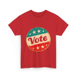 Vote Election Rights Voting T-Shirt - Red