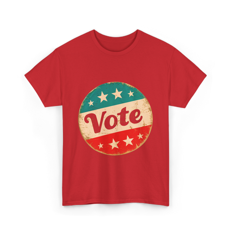 Vote Election Rights Voting T-Shirt - Red