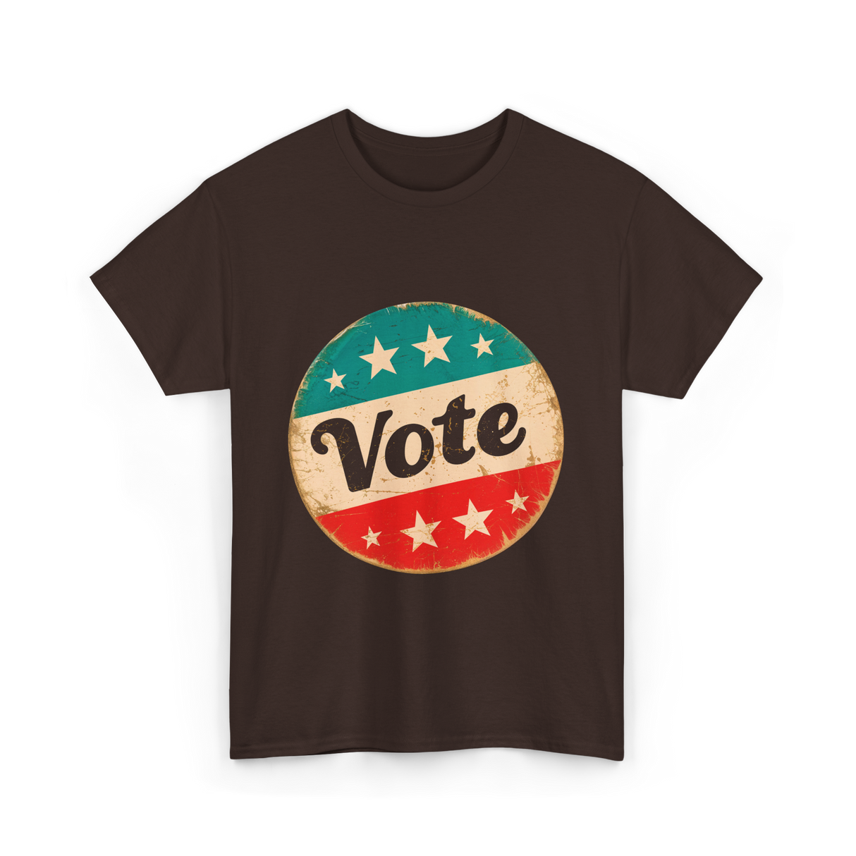 Vote Election Rights Voting T-Shirt - Dark Chocolate