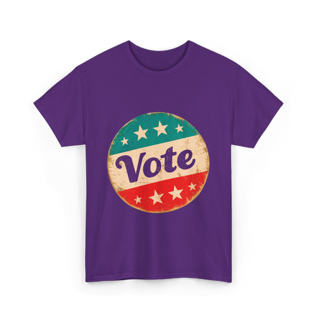 Vote Election Rights Voting T-Shirt - Purple