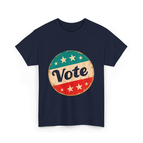 Vote Election Rights Voting T-Shirt - Navy