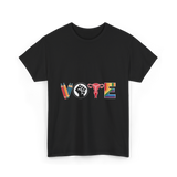 Vote Equality Activism T-Shirt - Black