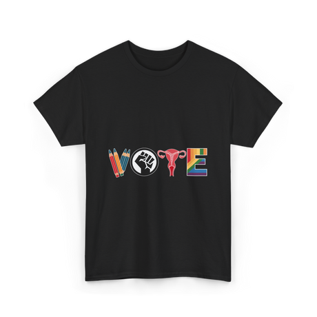 Vote Equality Activism T-Shirt - Black