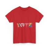 Vote Equality Activism T-Shirt - Red