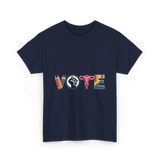 Vote Equality Activism T-Shirt - Navy