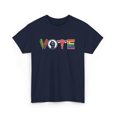 Vote Equality Activism T-Shirt - Navy