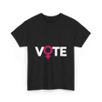 Vote Female Voter Rights T-Shirt - Black