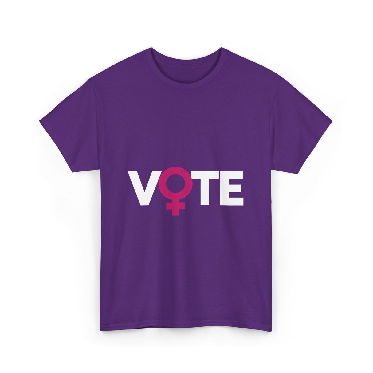 Vote Female Voter Rights T-Shirt - Purple