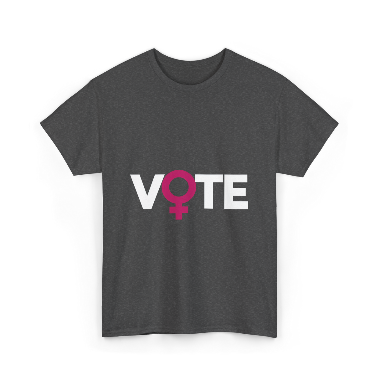 Vote Female Voter Rights T-Shirt - Dark Heather