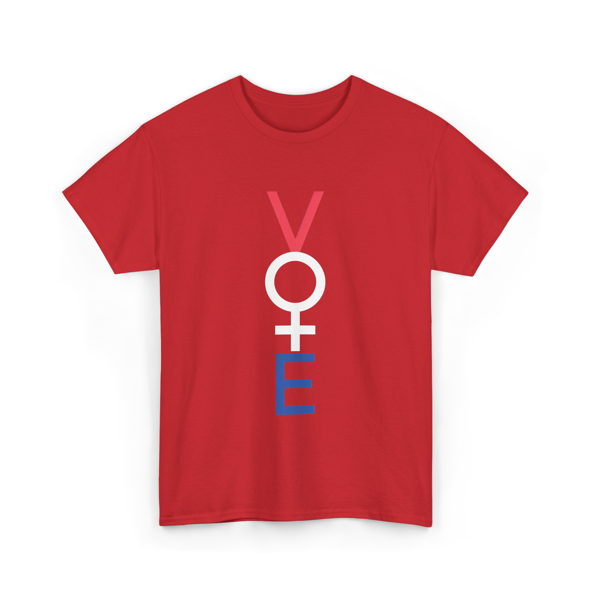 Vote Feminist Equality T-Shirt - Red