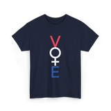 Vote Feminist Equality T-Shirt - Navy