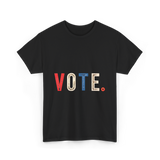 Vote Graphic Voting Rights T-Shirt - Black