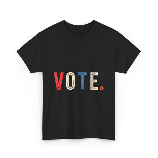 Vote Graphic Voting Rights T-Shirt - Black