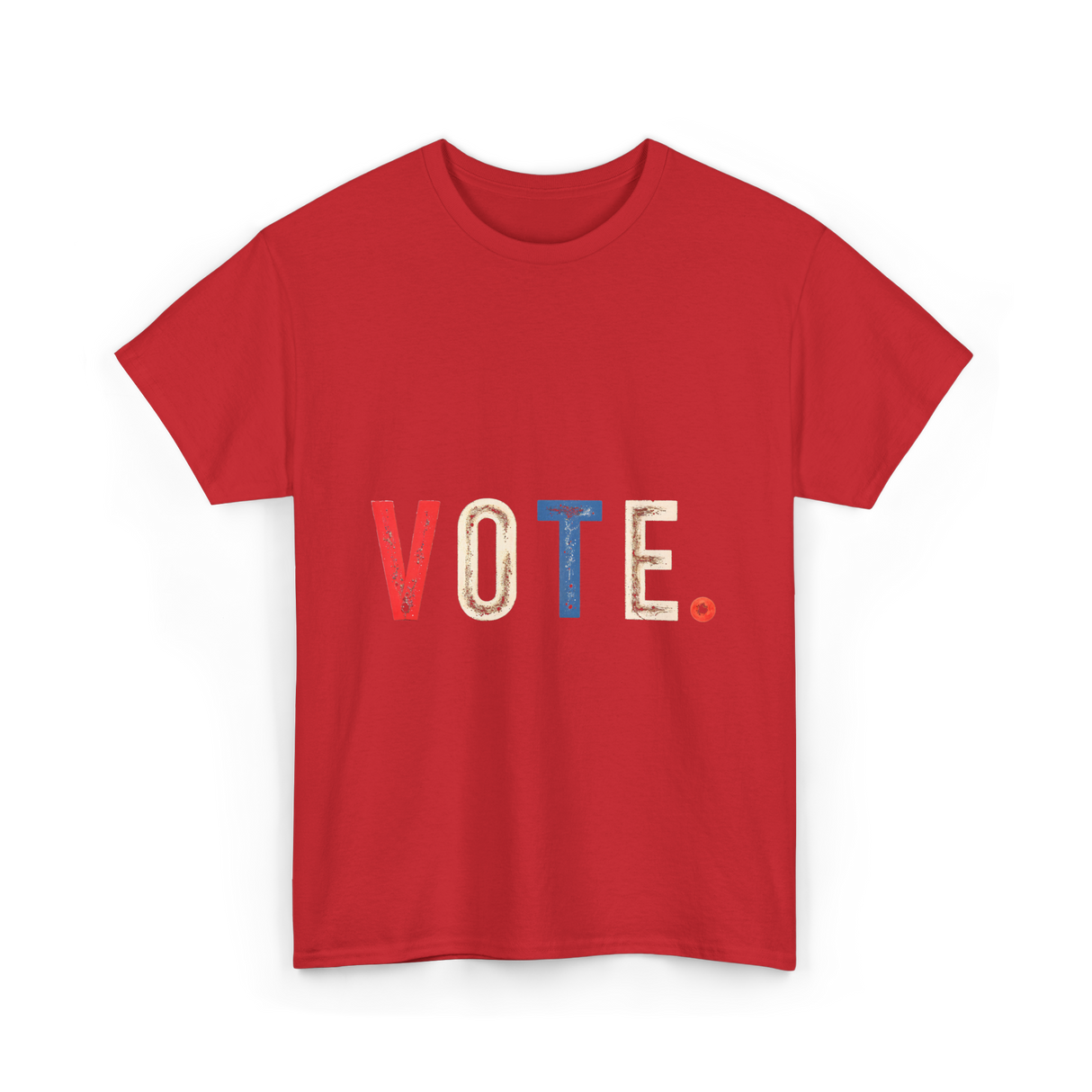 Vote Graphic Voting Rights T-Shirt - Red