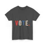 Vote Graphic Voting Rights T-Shirt - Dark Heather