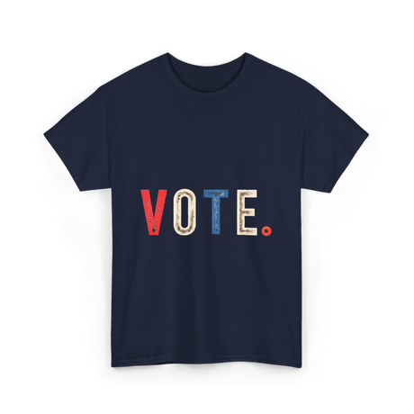 Vote Graphic Voting Rights T-Shirt - Navy