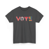 Vote Ovaries Feminist Activism T-Shirt - Dark Heather