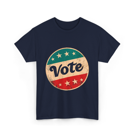 Vote Political Activism Rights T-Shirt - Navy