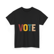 Vote Retro Voting Rights T-Shirt - Black