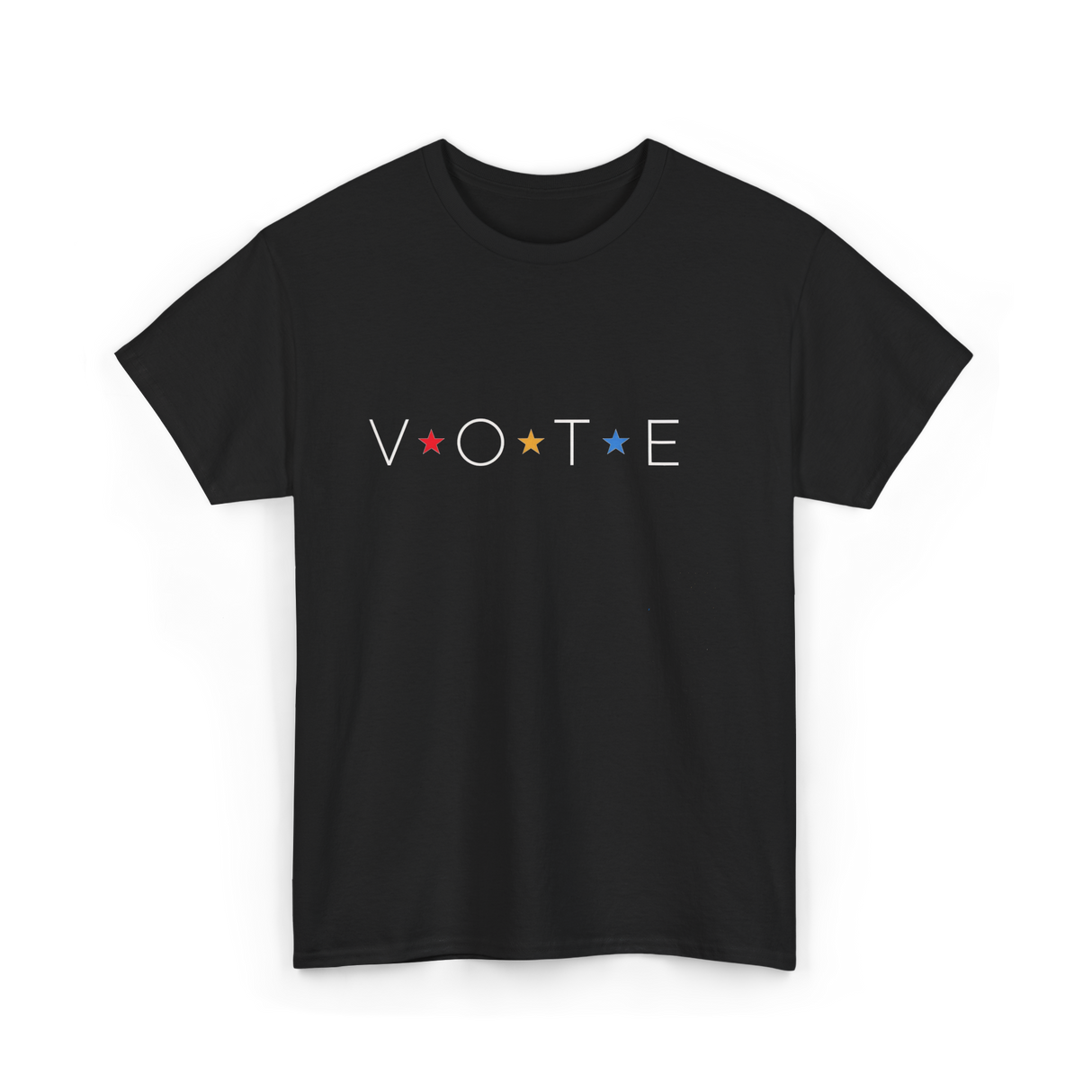 Vote Stars 2024 Election T-Shirt - Black