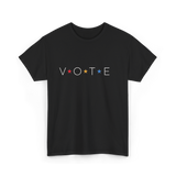 Vote Stars 2024 Election T-Shirt - Black