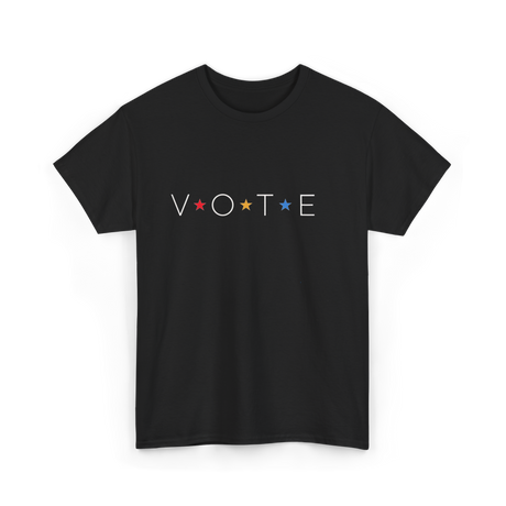 Vote Stars 2024 Election T-Shirt - Black