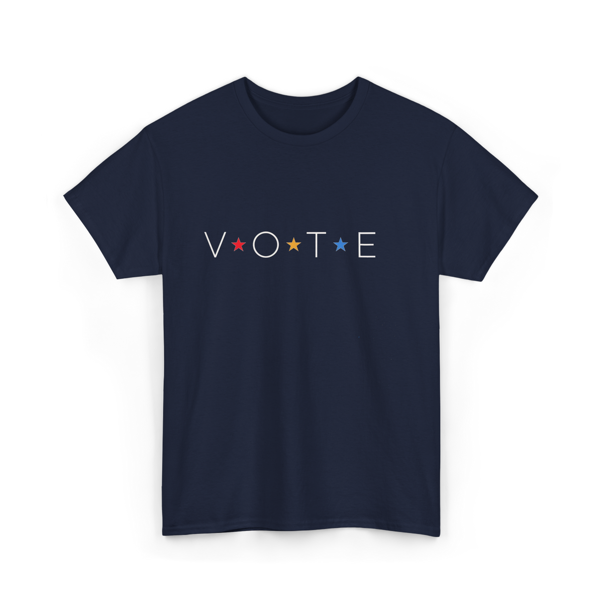 Vote Stars 2024 Election T-Shirt - Navy