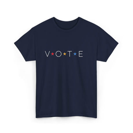 Vote Stars 2024 Election T-Shirt - Navy