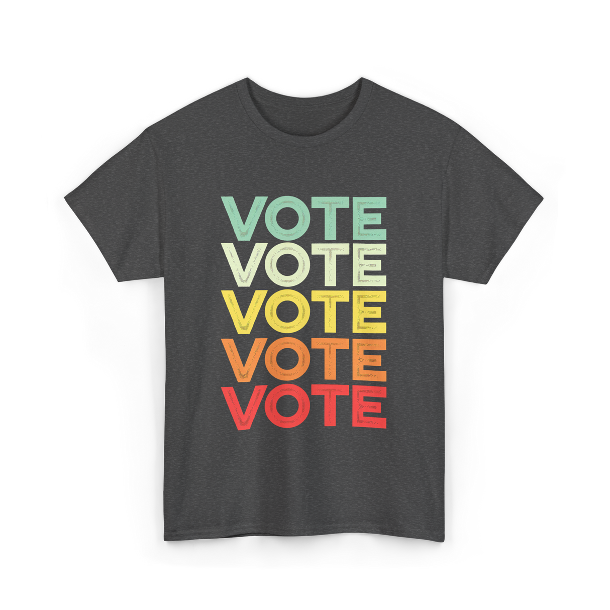 Vote Vote Vote Voter T-Shirt - Dark Heather