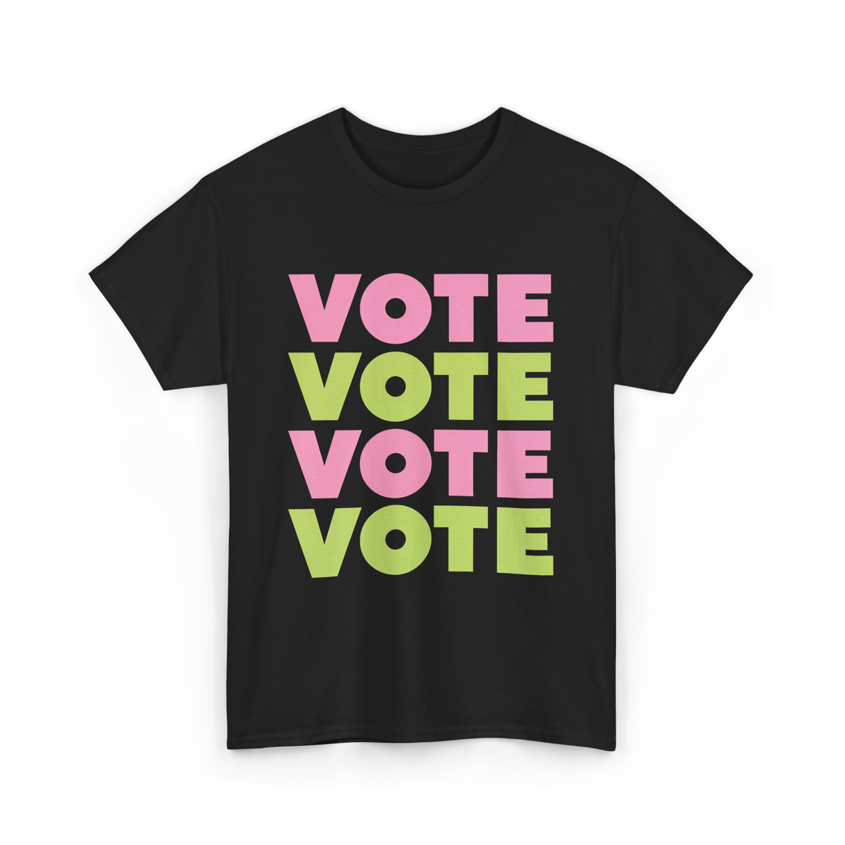 Vote Vote Vote Voting Engagement T-Shirt - Black