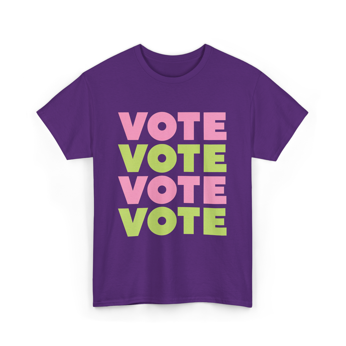 Vote Vote Vote Voting Engagement T-Shirt - Purple