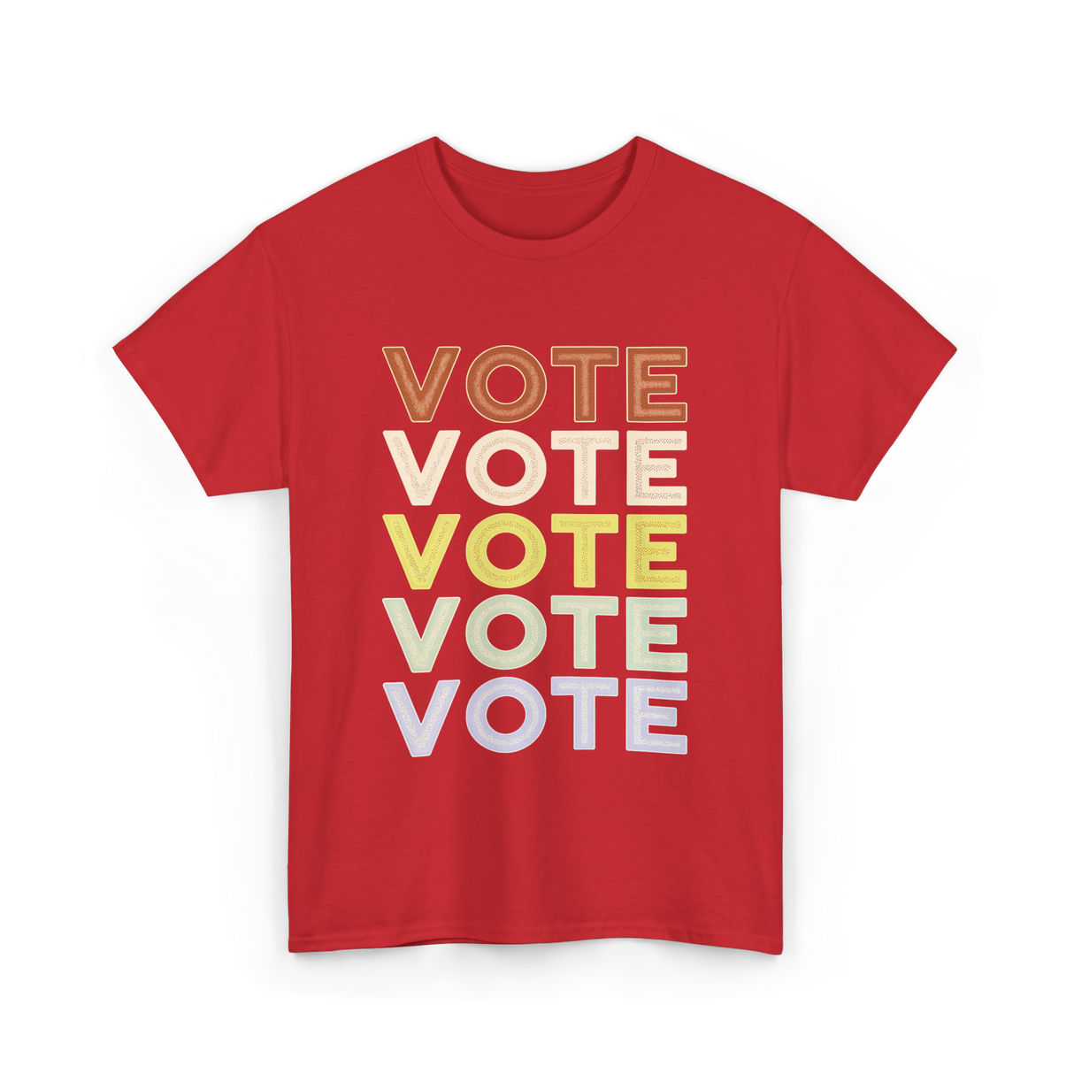 Vote Vote Vote Voting T-Shirt - Red