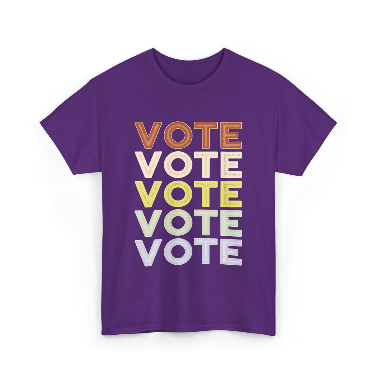 Vote Vote Vote Voting T-Shirt - Purple